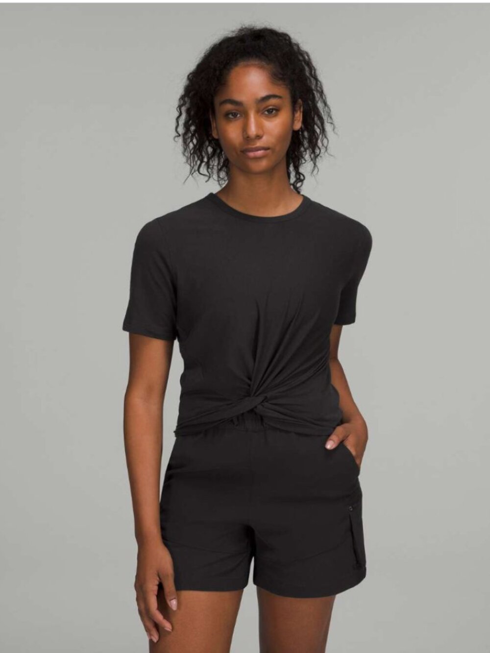 Lululemon Crescent T-Shirt Black Size 10